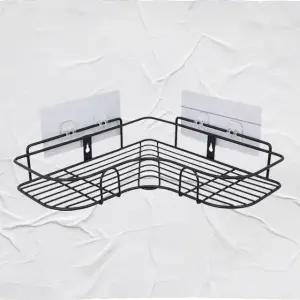 욕실 코너 수납 선반 스틸 정리대 화장실 공간 절약 수납장 (WFKKZ9G)