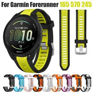 [호환품]가민 호환 포러너 165 570 42mm 245/비보액티브 6 5/베뉴 2 플러스 Sq 시계용 퀵릴리즈 투톤 스포