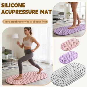 실리콘 발 마사지 패드 감각 지압판 다양한 종류의 지압점 초슬로우 러닝