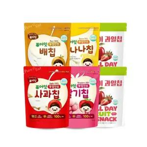 동결건조 과일칩 가득팩 6봉세트 과일 100 간식