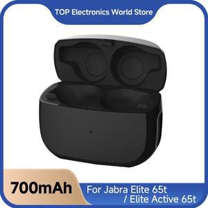 [호환품]Jabra Elite 65t/Elite Active 65t용 충전 케이스 - 700mAh 무선 BT 박스 방진 헤드폰 교체용 이어