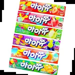 마이쮸 마이쮸6종 딸기+멜론+포도+사과+피치+애플망고(1개씩)