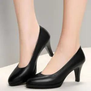 승무원 가보시 여성펌프스힐구조 스탠다드 여자 트렌디 편안함 포멀상황