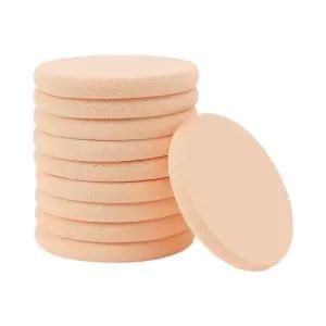 (10p DK16) 원형 메이크업 퍼프/스펀지/화장/쿠션/분첩/화장품/얼굴/미용/대용량/스폰지/페이스/가정/고급