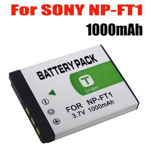 1pcs NP-FT1 NP 3.7V 1000mah 교체용 리튬 이온 배터리 소니 사이버샷 DSC-L1 M1 M2 T3