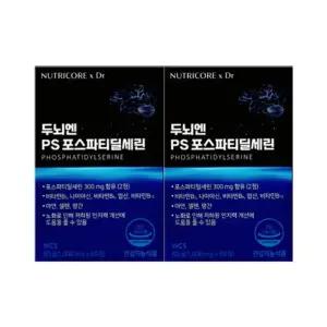 [건강나라] 뉴트리코어 두뇌엔PS 포스파티딜세린 60정 2박스