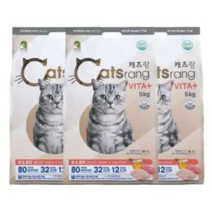 캐츠랑 전연령 비타플러스5키로3개