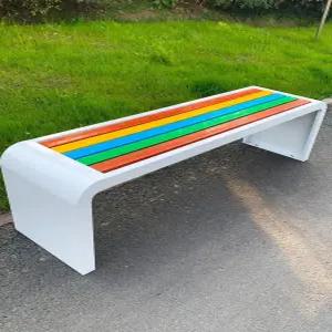 공원 병원 야외 벤치 상품 프레임 의자 학교 아파트 정원 블랙 철제 100x40x45cm