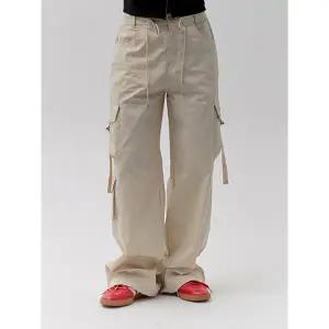 [키르시](대구신세계)플레인 나일론 카고 팬츠 [베이지]