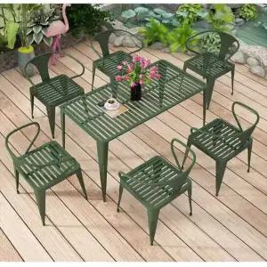 야외 테이블 철제 세트 카페 발코니 의자 정원 펜션 블랙테이블 70x70x75 의자4개