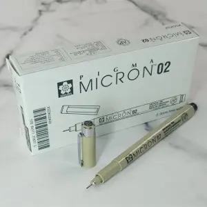 0.3mm 사쿠라 MICRION 피그마 1다스 12자루 Black