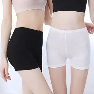 여자 학생 짧은 속바지 이너 무지 숏팬츠 허리 밴딩 WF52AC3