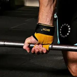 고품질 근력 강화 손목 보호대 헬스용 스웨이드 스트랩 리스트랩 (WFKMUMY)