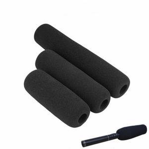 샷건 비디오 마이크용 1PC 블랙 카메라 윈드스크린 소프트 폼 스폰지 커버