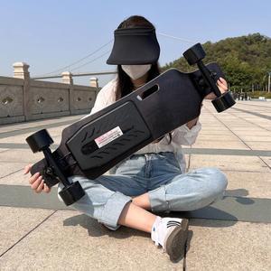 스케이트 8km 전동 드라이브 전동롱보드 36V 보드 듀얼드라이브 배터리 블랙