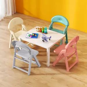 단스 접이식 의자 4color 간이 보조 야외용 미니 어린이 체어