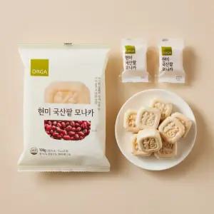 올가홀푸드(ORGA) 현미 국산팥 모나카 (13g8EA)