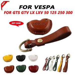 베스파 GTS LX 스프린트 프리마베라 50 125 300 키 케이스 쉘 커버 가죽 키체인
