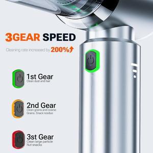 샤오미 유핀 차량용 진공 청소기 강력한 흡입력 미니 무선 휴대용 송풍기 가전제품