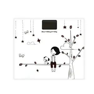 고품질 IS 아기 미니사각 디지털체중계 털무체중계 A4용지 전자저울 온습도계 앳플리체중계 WFHW1LU