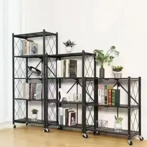 폴딩 철제선반 옵션선택/원터치 접이식 다용도 수납 선반장 무볼트 앵글 철제