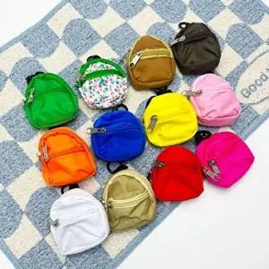 컬러풀 심플 추천 배낭 가방 꾸안꾸 동전지갑 파우치-WFHXYPB