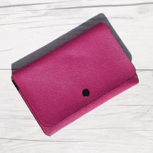 이노웍스여권지갑 웍스 전자파차단 여권지갑 파우치 케이스-딥핑크 가죽여권지갑