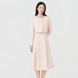 [LINE](센텀시티점)[라인어디션]자켓 플레어 원피스 NWOPPJ3000