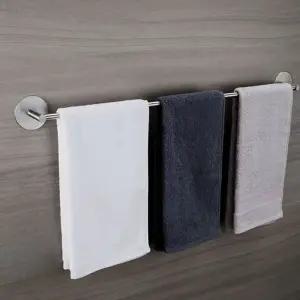무타공 스텐 수건걸이55cm욕실 화장실 주방 타올 건조대 타월