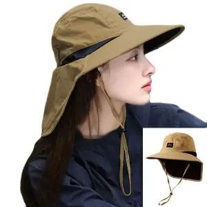 아웃도어 남성 사파리 모자 여성 햇빛가리개 챙모자 QLU9+6wBc