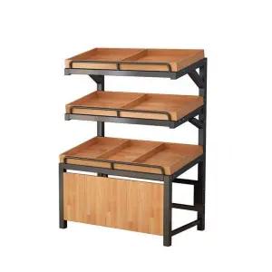 빵 베이커리 선반 진열대 굴뚝빵 빵집 진열장