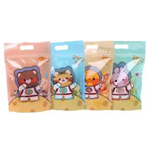 사탕포장용 행사 지퍼백 동물디자인 구디백 간식포장비닐 답례품 어린이집 선물 봉투