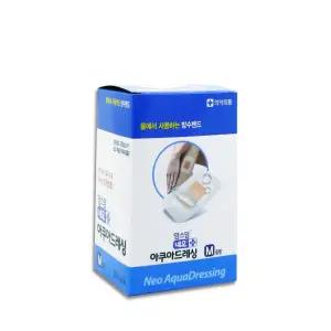 네오아쿠아드레싱 찰과상 방수밴드 반창고 중형 M 20개
