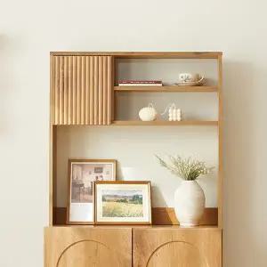 엘리사L 800 상부장 오픈선반 수납장 카페장 BJM371