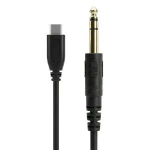 [BITRO]C타입 6.35mm 오디오 케이블 변환컨버터 / USB-C to 6.35mm 1미터 스테레오