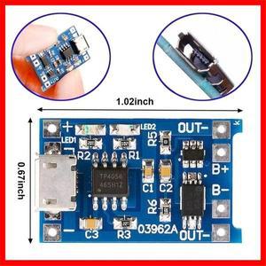 1-20PCS Type-c/마이크로/미니 USB 5V 1A 18650 TP4056 리튬 배터리 충전기 모듈 보호 기능이 있는 보드 이