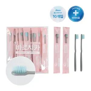 일회용 치약 코팅 칫솔 여행용 휴대용 뜯고 바로치카
