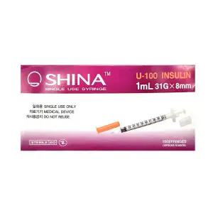 INA 신아 인슐린 주사기 1cc 31G 8mm 30box 3000개