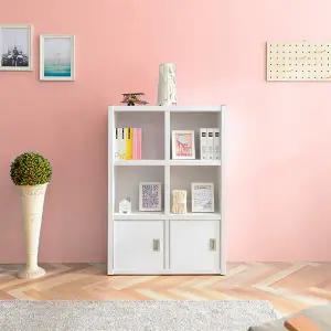 조이 800 3단 하부도어형 책장 선반 BJ5336R (착불)