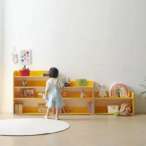 구르미 유아동 800 2단 전면 교구장 책장 BJ5705R (착불)