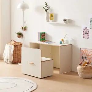 아이방E0 공간활용 책상의자세트 교구장 BJT352R (착불)