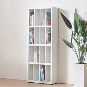 칸막이많은 책장 수납장 (4단) BJT211R (착불)