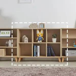 (수도권무료) 엘리사 6칸 2단 책장 선반 수납장 BJM24