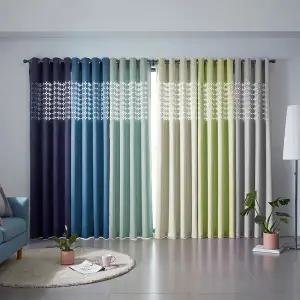 [지나송]에덴 고주파 암막커튼 소형(260x230cm)봉별도