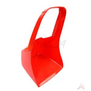 업소용 쓰레받이 레드 마당쓰레받기 대형쓰레받기 야외용 마당청소 큰쓰레받기 학교청소