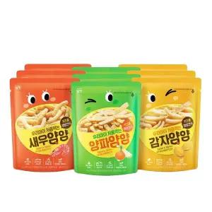 어린이용 구운 과자 얌얌 9개새우3플러스감자3플러스양파3 남양