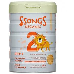 분유 쏭스오가닉 베이비 2단계 750g1캔