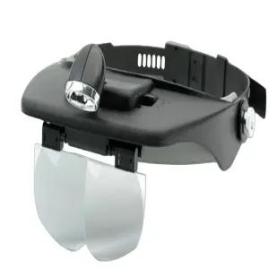 김영마켓 헤드랜턴 겸용 확대경 렌즈 루페돋보기