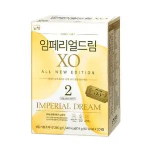 남양 임페리얼드림 XO 스틱분유 2단계 14g x 20개입 간편한 스틱형 소포장