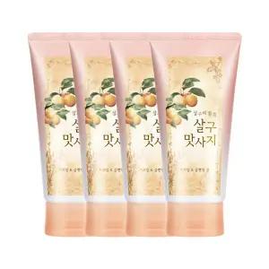 온더바디 살구 스크럽 앤 클렌징 폼 120g 4개
